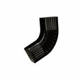 Amerimax Home Products DWNSPOUT ELBOW ALUM BLACK B 2506535